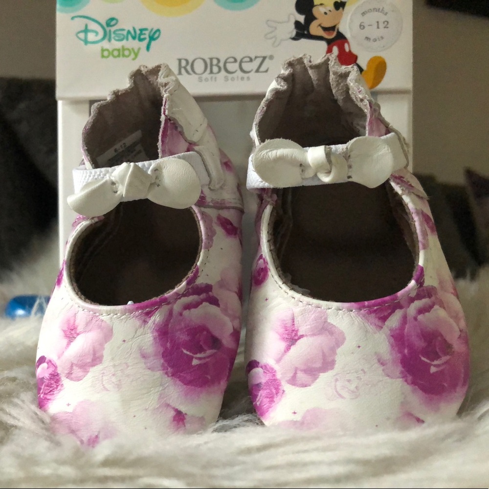 Robeez Soft-Sole Shoes Disney Baby Princess design